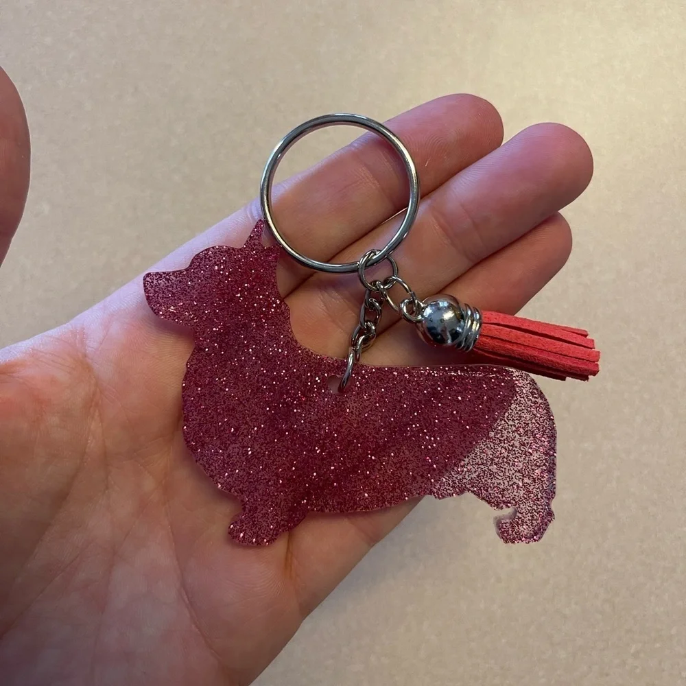 🎉🎉HP🎉🎉 Handmade Corgi Keychain - Picture 2 of 6